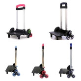 🎒 Roll with Ease – Foldable 6-Wheel Backpack Trolley for School & Travel! 🚶♂️🛞 - ThiGui
